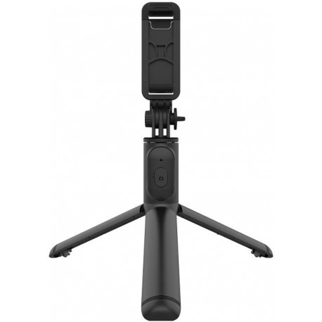 Crong statiiv-käsistatiiv SelfieGo Lite Bluetooth, must