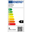 Goobay luup LED valgustuse & klambriga 6W, valge