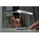 Goobay luup LED valgustuse & klambriga 6W, valge