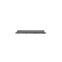 PATCH PANEL 24 PORT 0.5U 19" CAT.5E FTP WITH CABLE ORGANIZER SHIELDED BLACK LANBERG