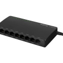 SWITCH LANBERG DSP2-1008-12V 8X 1GB/S UNMANAGED GIGABIT ETHERNET DESKTOP 12V