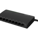 SWITCH LANBERG DSP2-1008-12V 8X 1GB/S UNMANAGED GIGABIT ETHERNET DESKTOP 12V