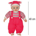 Maya beebinukk heliga roosa 40cm