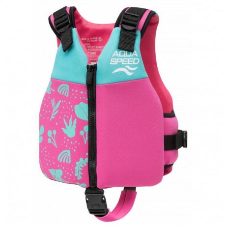Ujumisvest Aqua Speed Safe Splash roosa/sinine 15-19 kg