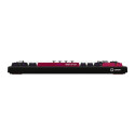 Mänguriklaviatuur Lorgar KBP7075W Wireless, must/punane