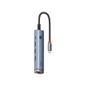 Dokkimisjaam Baseus USB-C - HDMI 4K@30Hz / 3xUSB-A / USB-C