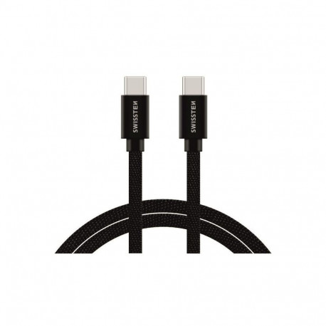 USB kaabel Swissten USB-C - USB-C, 1.2m, must