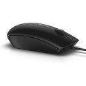 Hiir Dell MS116, USB, optiline, must
