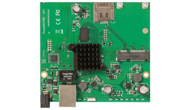 MikroTik RouterBOARD M11G kahe tuumaga 880MHz protsessoriga 256MB 4752224004215