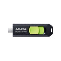 ADATA UC300 64GB USB 3.2 must ja roheline mälupulk