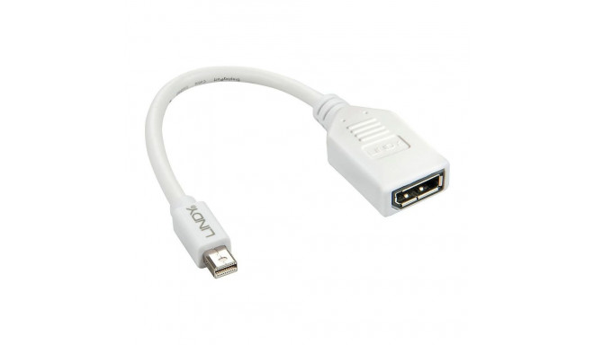 Lindy Mini-DisplayPort DisplayPort adapterkaabel M/F 0,15 m
