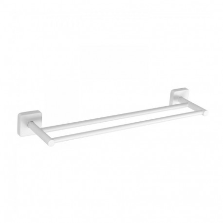 Double towel holder Kapitan QUATTRO 42 52 66, white matt