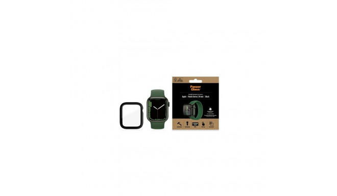 PanzerGlass täiskaitse Apple Watch 7 41mm must/must AB 3663