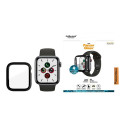 PanzerGlass täiskaitse Apple Watch 4/5/6/SE 40mm must/must AB
