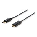 Savio DisplayPort - HDMI kaabel 1.5m must (SAVIO CL-56)