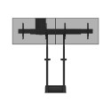 Neomounts põrandastend | ADM-875BL2 kahe ekraani adapter | reguleeritava kõrgusega | 42-65" | maksim