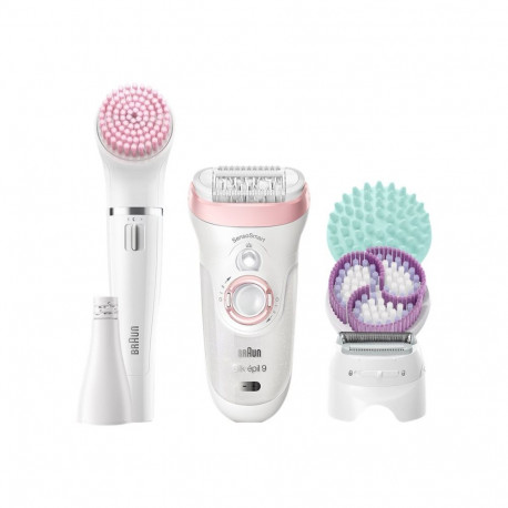 Braun Epilaator Silk-épil Beauty Set 9 9/985 BS maksimaalne tööaeg 50 minutit 2 võimsustaset märg ja