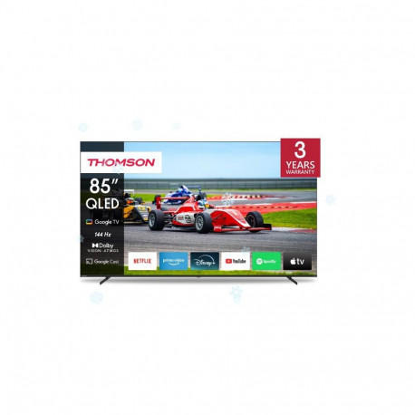 TV SetTHOMSON85"4K/SmartQLED3840x2160Wireless LANBluetoothGoogle TVBlack85QG7S14