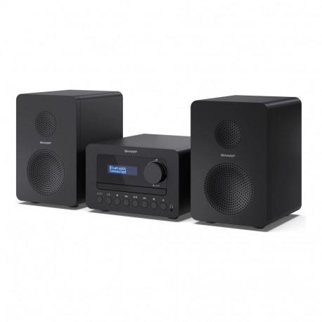 Sharp TOKYO FM Hi-Fi mikrosüsteem XL-B514(BK) AUX sisend Bluetooth CD-mängija FM-raadio
