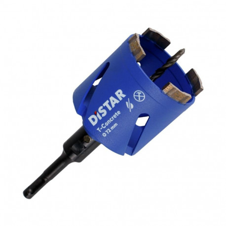 DISTRACT DIAMOND CROSS DRILL T-CONCRETE / SDS+ 72 x 65-4 x M16