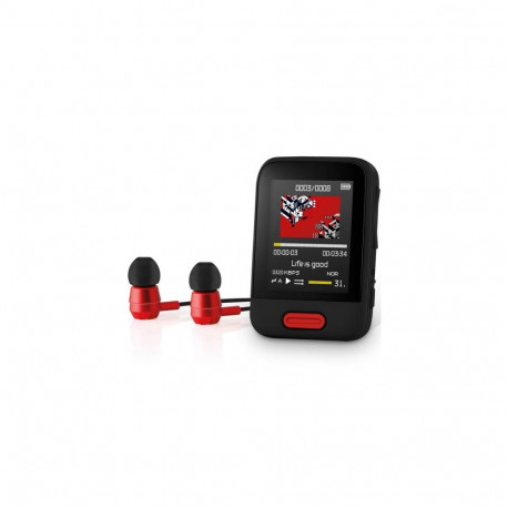 Sencor SFP 7716 BK Bluetooth MP3|MP4 1.8 inch (16GB, CLIP, FM radio, MicroSD)