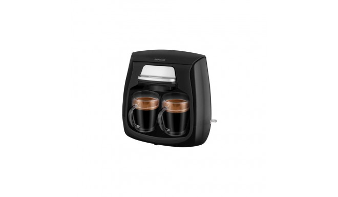 Sencor SCE 2100BK kohvimasin kahe tassiga 0.3L 500W