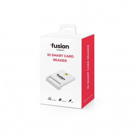 Fusion ID Card Reader PC | SC | CCID ISO7816 USB white