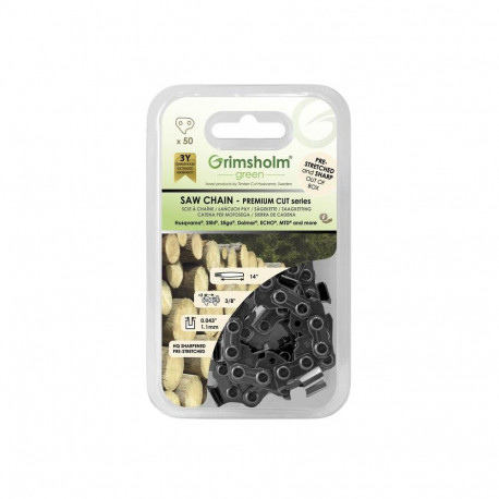 SAW CHAIN PREMIUM 50 DL 3/8 .043/1.1MM