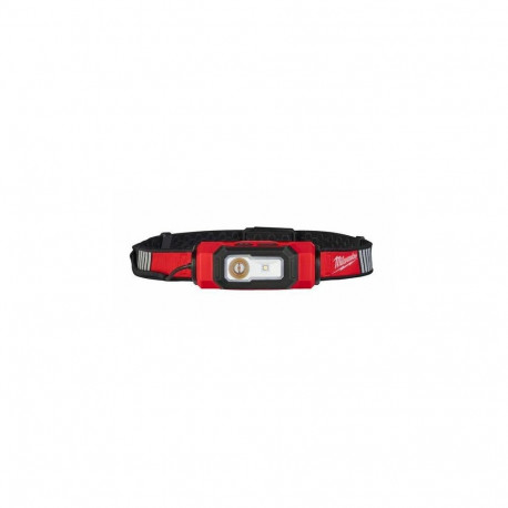 MILWAUKEE. L4HL-VIS-301 FLASHLIGHT 600lm IP53 WITH RED SAFETY LED.