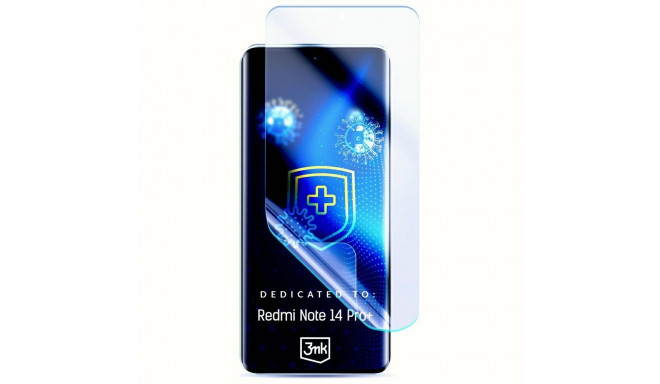 3MK SilverProtect+ Redmi Note 14 Pro+ märgpaigaldatav antimikroobne kile
