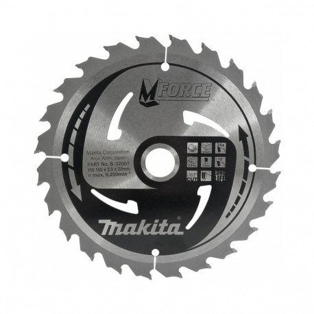 MAKITA ketassaag 165x20x24z M-FORCE puit