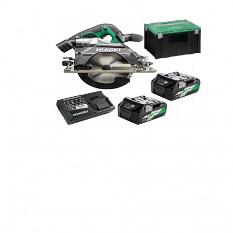 HIKOKI.CIRCULAR SAW 36V 190mm C3607DB WRZ 2x2.5Ah MV BL HSC