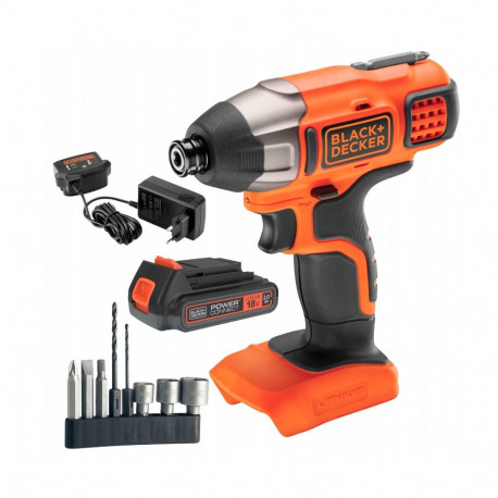 BD IMPACT DRIVER. 18V BDCIM18D1A 115Nm 1x2.0Ah
