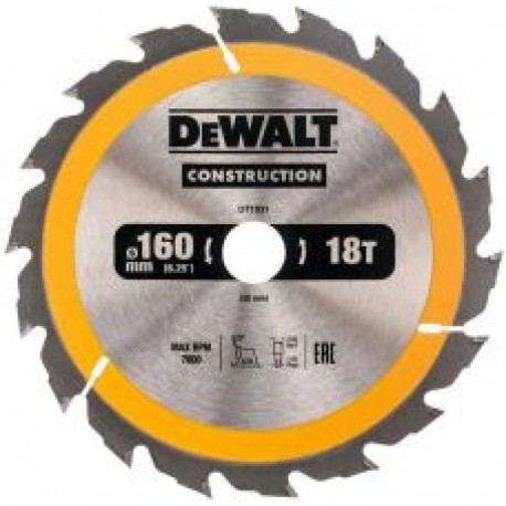 DEWALT ketassaag 160x20mmx30z