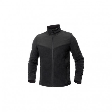 SWEATSHIRT SOFTFLEECE COMBO BLACKXL
