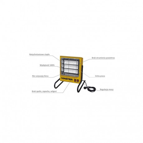 MASTER ELECTRIC RADIATOR TS-3A 2.4KW.....