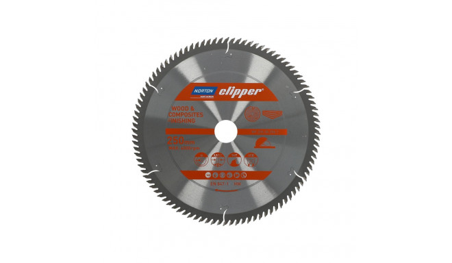 NORTON ketassaag 250mm x 30mm x 96z puit ja komposiidid ATB (3.2 / 2.2)