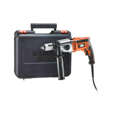 BD IMPACT DRILL. 850W KR8542K 2-SPEED CASE