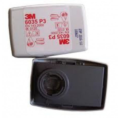 3M tolmufilter P3 6035 /2 tk.