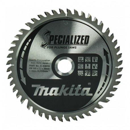 MAKITA ketassaag 165x20x48z SP6000
