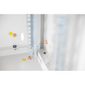 Digitus | Seinakinnitusega kapp | DN-19 12-U | Hall | IP kaitseklass: IP20; Esiuks: Klaasuks, ühepoo