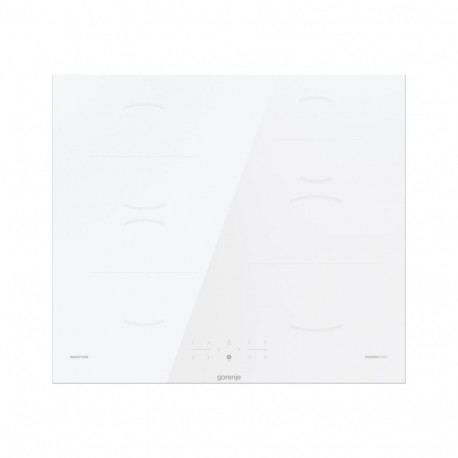 Gorenje GI6401WSC induktsioonpliit 4 keedualaga puutejuhtimine taimer valge ekraan