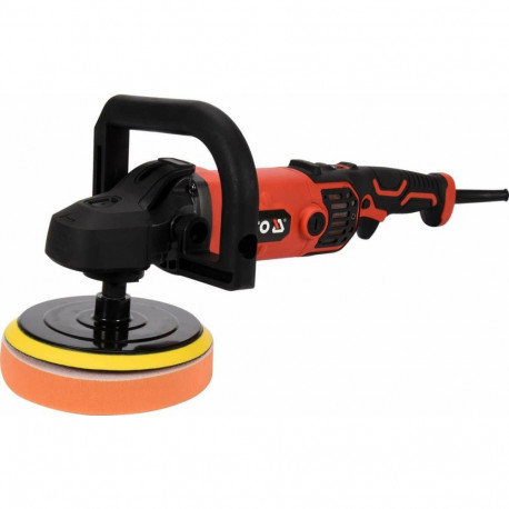 YT. POLISHER 1400W 180mm 600-3500 RPM M14