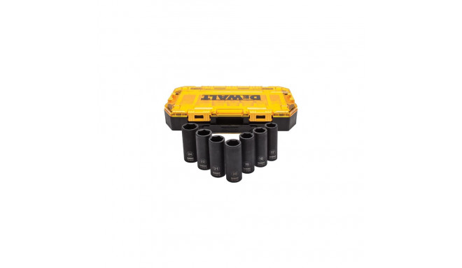 DEWALT 1/2" IMPACT SOCKET SET, 7 pcs.