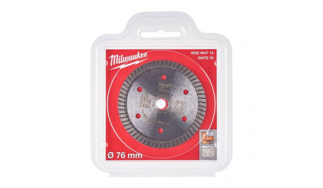 Diamond disc MILWAUKEE DHTS 76 76x10mm