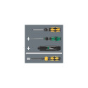 19-piece bit set with impact screwdriver WERA KK 900