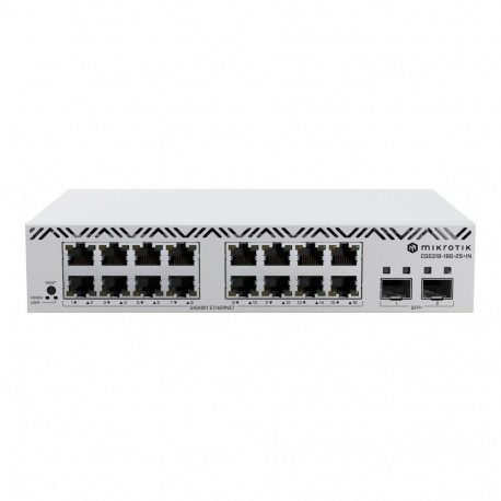 MIKROTIK CSS318-16G-2S+IN Gigabit Ethernet Switch 16X GBE