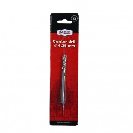 Center drill for bi-metal hole saw adapters 6.3x80mm Tamoline