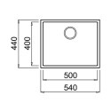 Valamu Teka Square 50.40TG kivihall