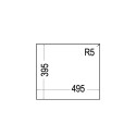 Sink Teka Square 50.40TG stone gray